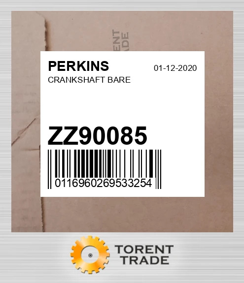 ZZ90085 Колінчастий вал PERKINS NEW AFTERMARKET